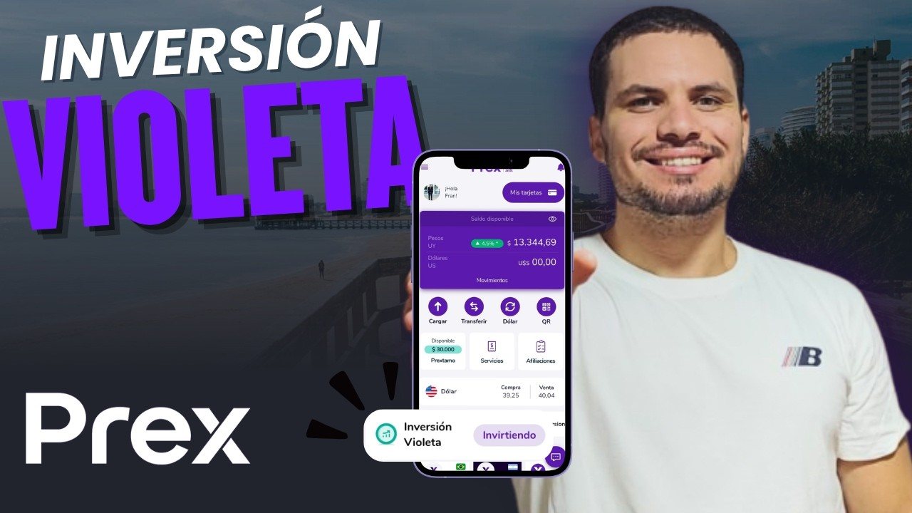 Intereses diarios con la nueva función Inversión Violeta de Prex